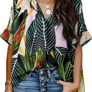 Chic Tunic Top Shirt Blouse - Size Medium Med M